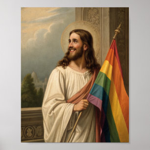 Liefde en acceptatie: een boodschap voor iedereen poster
