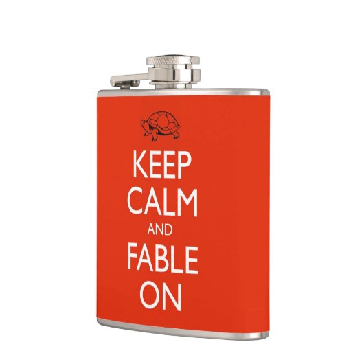 Liefde en andere brandstoffen houden kalm heupfles (Links)