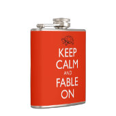 Liefde en andere brandstoffen houden kalm heupfles (Rechts)