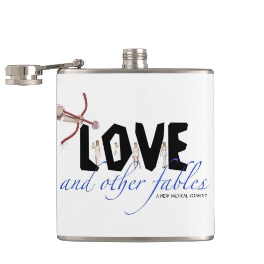 Liefde en andere flessen heupfles (Geopend)