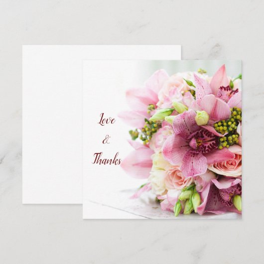 Liefde en bedankt (Voorkant / Achterkant)