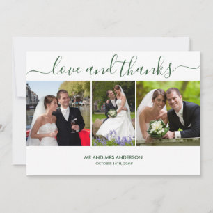 Liefde en Bedankt 3 Trouwfoto Hunter Green