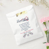 Liefde en Bedankt, Baseball Wedding-PARTIJ FAVOR B Bedankzakje (Gezegeld)