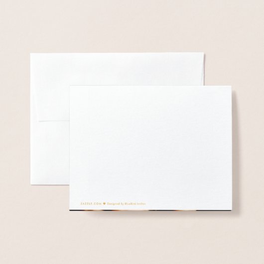 Liefde en Bedankt bruiloft Dank u foto Folie Kaarten (Met envelop)