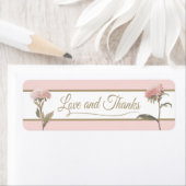 Liefde en Bedankt Etiket (Insitu)