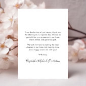 Liefde en Bedankt foto bruiloft