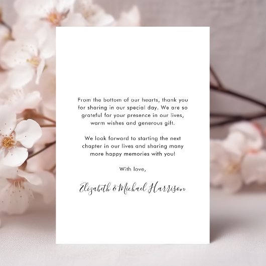 Liefde en Bedankt foto bruiloft