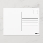 Liefde en Bedankt Foto Elegant Script Chic Wedding Briefkaart (Achterkant)