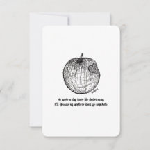 Liefde en bedankt, ga niet weg, platte Kaart