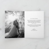 Liefde en Bedankt minimalistische bruiloft 2-foto (Binnen)