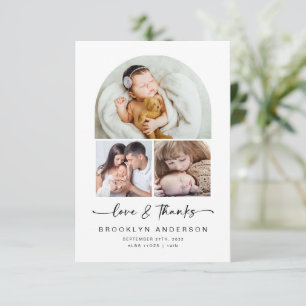 Liefde en Bedankt   Moderne Arch 3 Foto's Baby