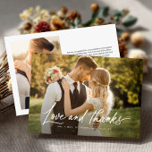 Liefde en Bedankt Moderne Minimalistische 2 foto b