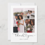 Liefde en Bedankt Multi Photo Wedding (Voorkant)