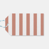 Liefde en Bedankt - Roos Gold Wedding Favor Labels Cadeaulabel (Achterkant Horizontaal)