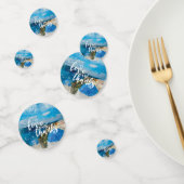 liefde en bedankt Santorini tafel confetti feest (Groep)