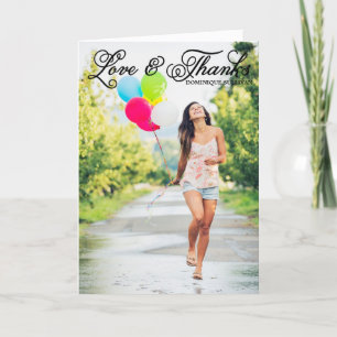 Liefde en Bedankt Script Foto Afstuderen