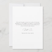 Liefde en Bedankt Strand Foto Kerst Dubbelzijdig (Achterkant)