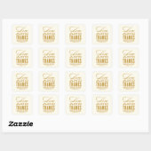 LIEFDE EN BEDANKT | WEDDING GUNSTIGER LABELS (Vel)