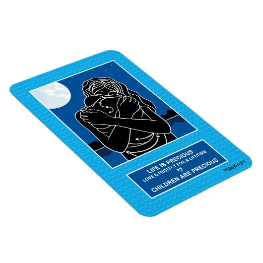 Liefde en bescherming 1_Flexible Magnet 4"x6" Magneet (Rechterzijde)