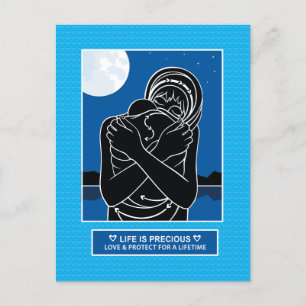 Liefde en bescherming 2_ Briefkaart