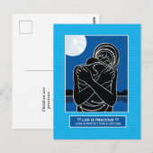 Liefde en bescherming 2_ Briefkaart (Voorkant / Achterkant)