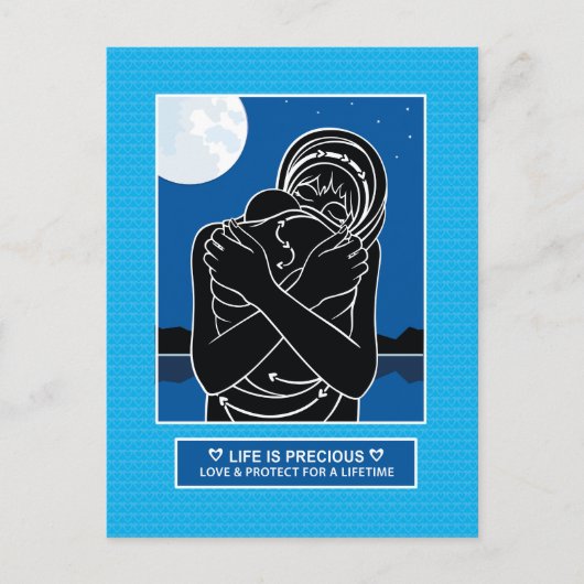 Liefde en bescherming 2_ Briefkaart (Voorkant)