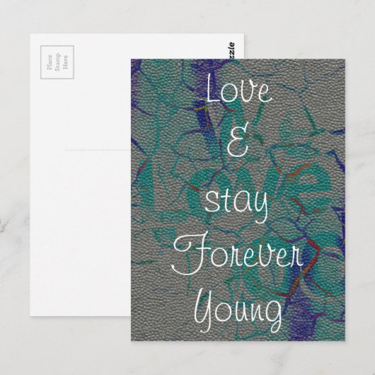 Liefde en blijf voor het Jonge Briefkaart (Voorkant / Achterkant)