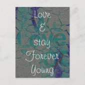 Liefde en blijf voor het Jonge Briefkaart (Voorkant)