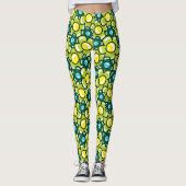 Liefde en bloemen leggings (Voorkant)