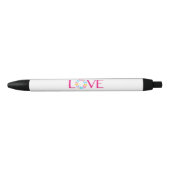 Liefde en Butterflies Black Ink Pen (Voorkant)