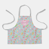 Liefde en Cake. All-Over Print Schort (Voorkant)