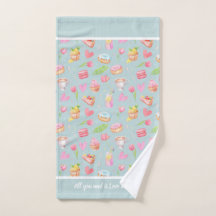 Liefde en Cake. All-Over Print Schort