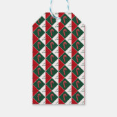 Liefde en Candy Canes Cadeaulabel (Achterkant)