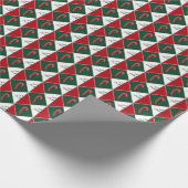 Liefde en Candy Canes Cadeaupapier (Hoek)
