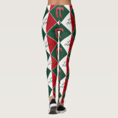 Liefde en Candy Canes Leggings (Achterkant)
