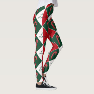 Liefde en Candy Canes Leggings