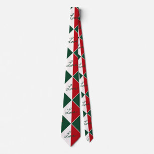 Liefde en Candy Canes Stropdas