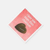 Liefde en Chocolade Servet (Hoek)