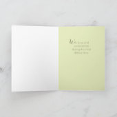 Liefde en condoleances! Speciale rouwkaart Kaart (Binnen)