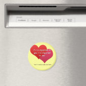 Liefde en Cookies Magnet (Insitu (Vaatwasser))