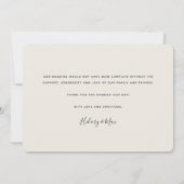 Liefde en dankbaarheid | Multi-Photo Wedding Bedankkaart (Achterkant)