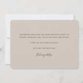 Liefde en dankbaarheid | Multi-Photo Wedding Bedankkaart (Achterkant)