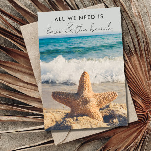 Liefde en de aankondiging van het Beach Eloped Wed