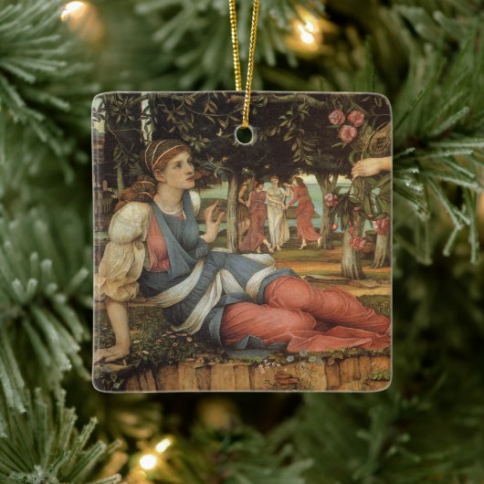 Liefde en de maagd van John Stanhope Keramisch Ornament (Boom)