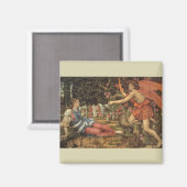 Liefde en de maagd van John Stanhope Magneet (Voorkant / Achterkant)