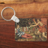 Liefde en de Maagd van John Stanhope Sleutelhanger (Achterkant)