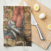 Liefde en de Maagd van John Stanhope Theedoek (Quarter Fold)