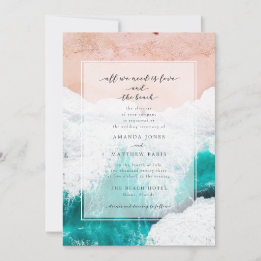 Liefde en de uitnodiging tot het huwelijk van de B (Voorkant)