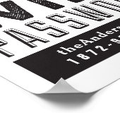 Liefde en de WiFi Password Guest Room Art Poster (Hoek)