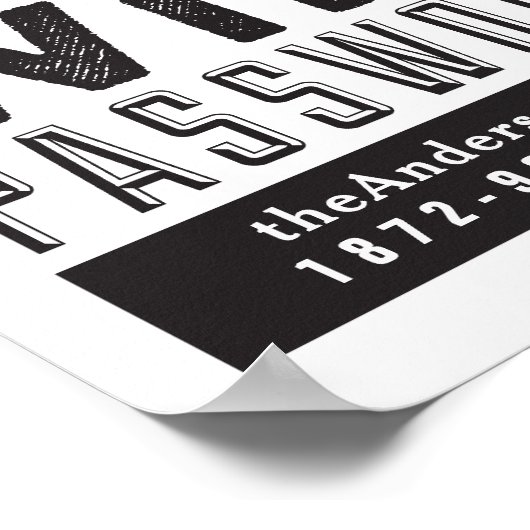 Liefde en de WiFi Password Guest Room Art Poster (Hoek)